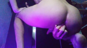 10' inch dildo makes my hole gape