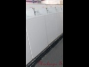 Naughty Wife Flashes and Fucks in Laundromat in Front of Employee 2/16