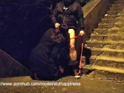 Risky PUBLIC blowjob & rimjob 10/16