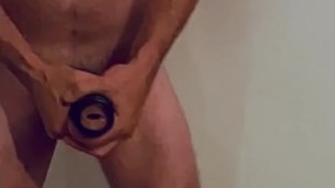Filling a Friendly Fleshlight