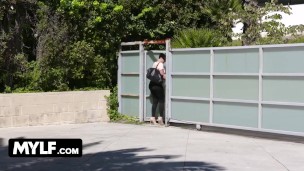 MYLF - Gorgeous Horny Milf Joins Stepson And His New Girlfriend In Their Intimate Moment