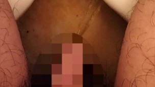 Hairy Japanese men pee Uncircumcised so two way.