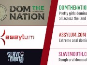 Cute BDSM fetish blonde subs anal fuck domination after sucking on her doms dick 1/16