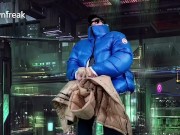 Future Down Nylon Dreams. Super Puff Jacket Masturbation 5/16