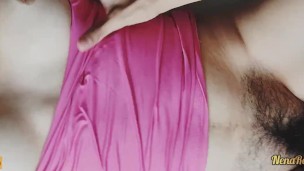 Real MILF wife fucking missionary sex gets a big cum on pussy