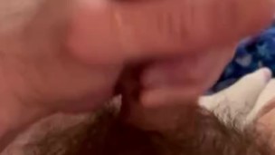 Hairy Dad Bod: Another Quick JO With Cum