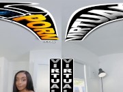 VIRTUALPORN - Cum Enjoy Lily Starfire's Ebony Big Ass And Big Tits All Up In Yo Face (POV) 1/16