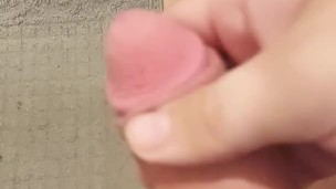 Rubbing one out quick so I don't get caught 