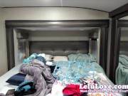 I get home just in time for my live show, strip down into lingerie record custom & strip again for naked chat - Lelu Love 3/16