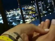 I Sneak Off On The Balcony To Finger My Pussy.. (Public Masterbating) 11/16