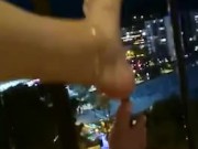I Sneak Off On The Balcony To Finger My Pussy.. (Public Masterbating) 14/16
