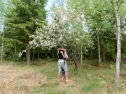 Tied up in a blooming apple tree - RosenlundX - 4K 16/16