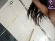 You fuck me hard before I take a bath. I cum rich on your cock 💦😈 13/16