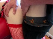 Anal Creampie In front Of Living Room Window 3/16