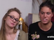 Ersties: Geile 22-jährige Hamburgerin stellt was Heißes mit Freundin an 11/16