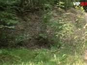 VIP SEX VAULT - Big Tits Babe Rossella Visconti Surprise Outdoor Casting Fuck 1/16