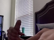 Hot Stud masturbates a 9 inch Cock For Fun 7/16