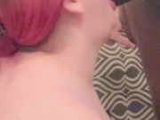 Some amazing throat from this white girl 8/16