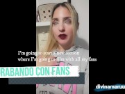 DivinaMaruuu se folla por primera vez a un fan por pedido de sus seguidores! 15/16