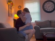 Passionate Couple Can't Make It To The Bed 1/16