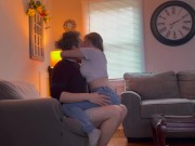Passionate Couple Can't Make It To The Bed 3/16