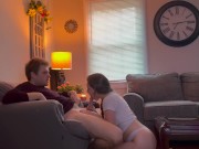 Passionate Couple Can't Make It To The Bed 7/16