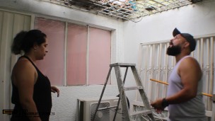 Follando con el tecnico electricista - Porno en Español