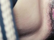 The milf wants to be licked until she cums on the love swing 16/16