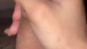 Touching myself under the covers
