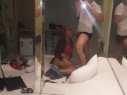 MORENA GOSTOSA LEVANDO GOZADA NO ROSTO (SEXWITHOUTRESTR) 2/16