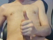 Fast massive cumshot