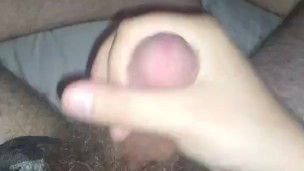 Hairy Bear Blows A Load