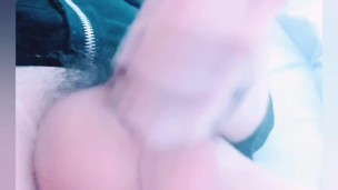 Punk Femboy Twink Strokes His Amateur Cock For You