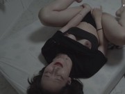 （素人観察）帰国した近所の友達が育ち暑い♡フットピンオナニー（日本人の女の子）일본의어린시절친구가발정기에서자위합니다。 14/16