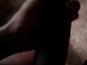 Jacking my Big Dick before work. 14/16