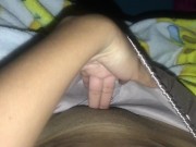 she wakes up very horny and masturbates fantasy! YOU WANT TO SEE HOW WET I AM!!!
