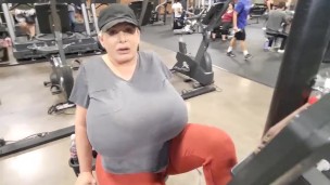 Claudia Marie Training To Destroy Kayla Kleevage's Implants