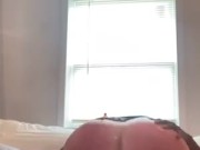 Thick pawg Chloe Blacc bouncing her ass on a 10in bbc! 11/16