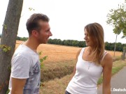 AMATEUR EURO - Big Ass Babe Liss Longlegs Pounded Deep In Her Hungry Pussy 2/16