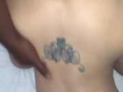 Taking bbc doggy style part 2. Entering those sweet pink sugar walls! No better feeling!😃 13/16