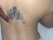 Taking bbc doggy style part 2. Entering those sweet pink sugar walls! No better feeling!😃 14/16