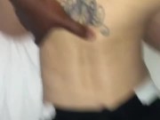 Taking bbc doggy style part 2. Entering those sweet pink sugar walls! No better feeling!😃 15/16