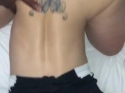 Taking bbc doggy style part 2. Entering those sweet pink sugar walls! No better feeling!😃 7/16