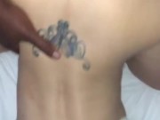 Taking bbc doggy style part 2. Entering those sweet pink sugar walls! No better feeling!😃 9/16