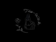 A kinky brunette masturbates and cums on her boyfriend's bed - Triss-witch 1/16