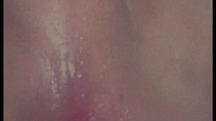 Sissy dildo moaning slut