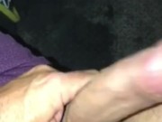 Risky Masturbation Session In My Garage & Bathroom Cumshot 13/16