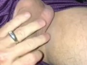 Risky Masturbation Session In My Garage & Bathroom Cumshot 8/16