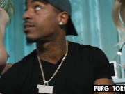 PURGATORYX Gorgeous busty blonde cheats on her boyfriend with her best friend and her boyfriend 13/16