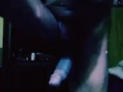 Putting lotion on after shower 